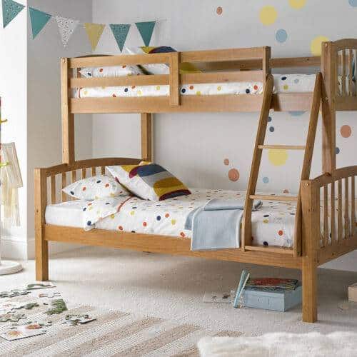 Leo Pine Triple Sleeper Bunk Bed