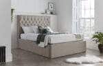 Rylan Oatmeal Fabric Ottoman Bed