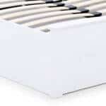 Axton White Wooden Ottoman Bed