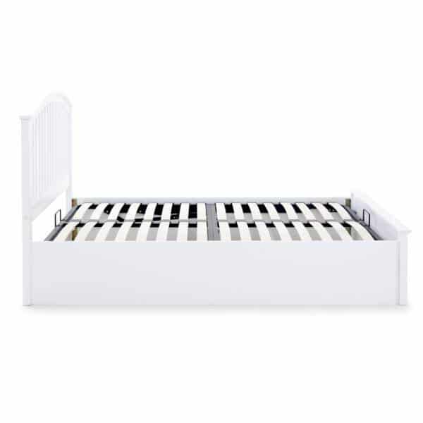 Holden White Wooden Ottoman Bed