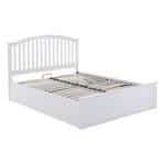 Holden White Wooden Ottoman Bed