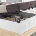 Holden White Wooden Ottoman Bed