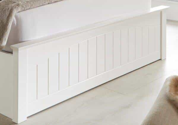 Holden White Wooden Ottoman Bed