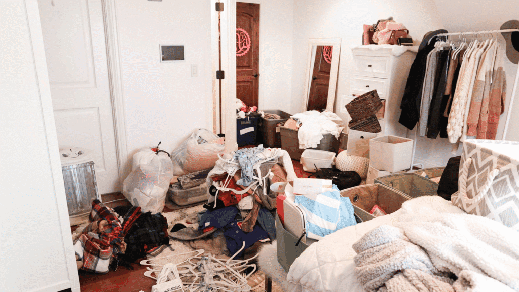 Declutter your Bedroom