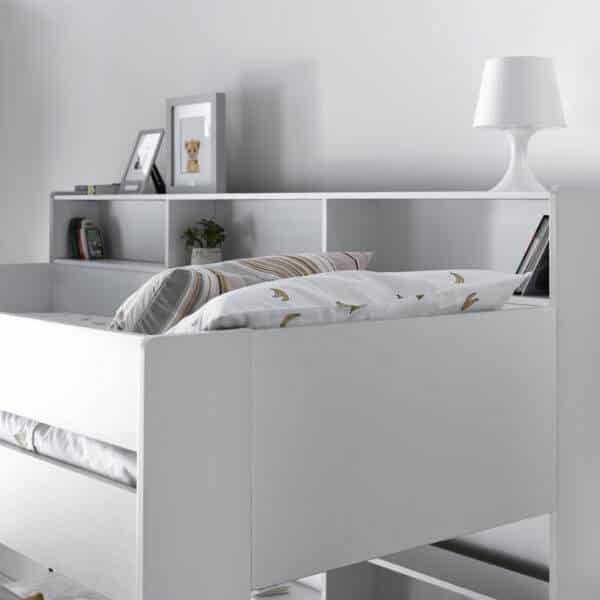 Mason White Storage Triple Sleeper Bunk Bed