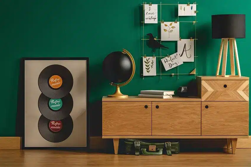 retro bedroom ideas