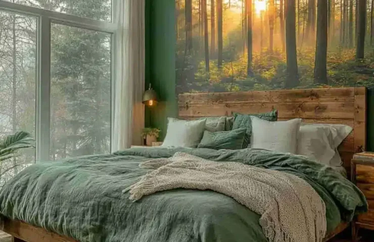 nature theme bedroom