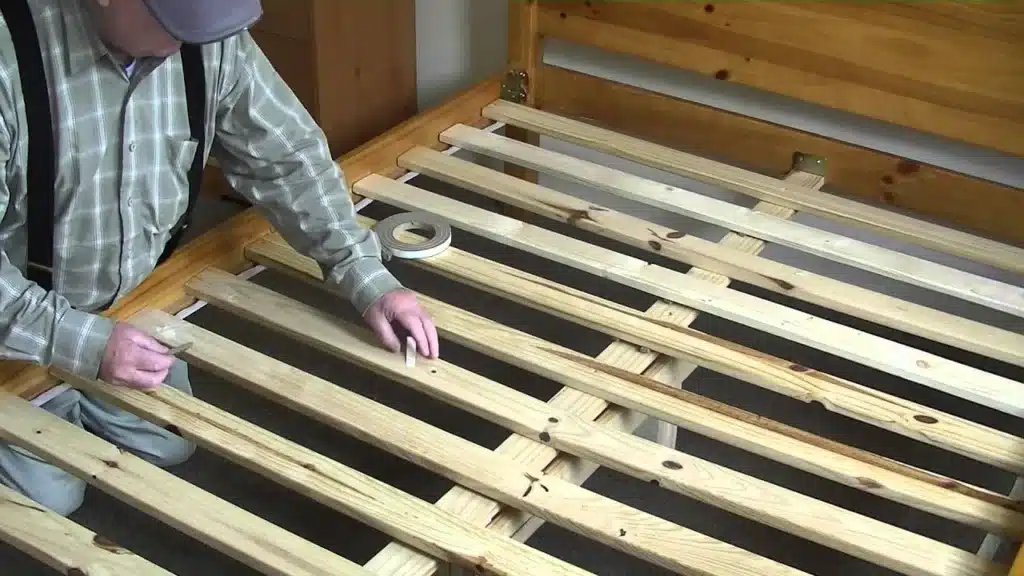 how to stop a wooden bed from squeaking
