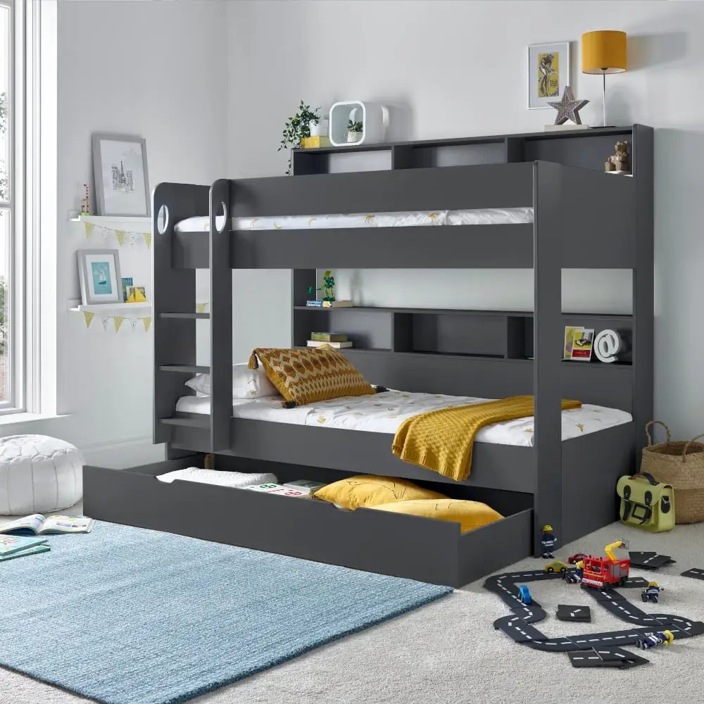 Double Bunk Beds for Shared Bedrooms