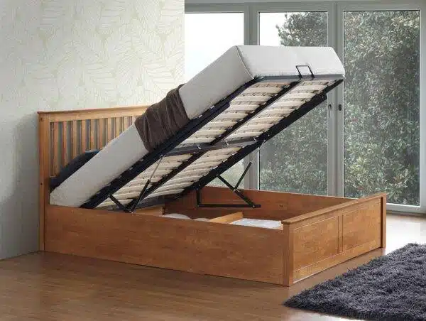 Small Double Wooden Bed Frame